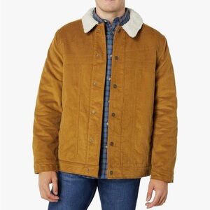 Overmeyer Condor Corduroy Jacket Insulated Men’s Small Tumbleweed Tan Sherpa New